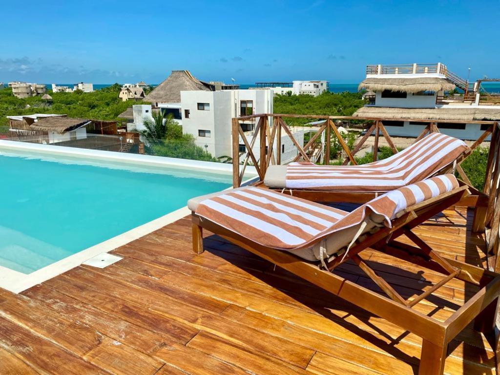 Sunsteps Casa Holbox Lejlighed Eksteriør billede